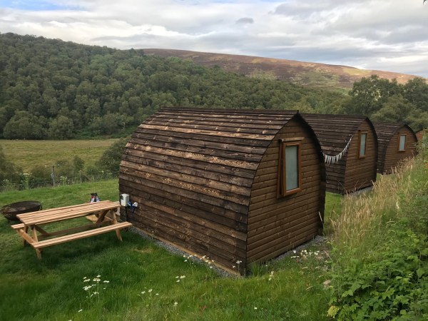glamping in Scotland