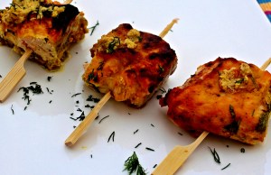 Content For Mumâs Book Blast -Saffron and Almond Salmon Kebabs