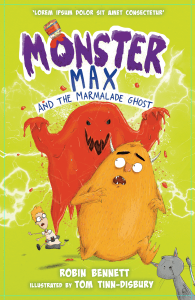 Monster Max and the marmalade ghost book cover